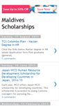 Mobile Screenshot of maldivesscholarships.com